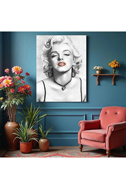 Printees Tablou - Portret Marilyn Monroe - Canvas pe șasiu - 40x30 cm