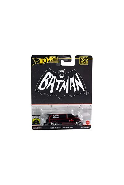 HOT WHEELS Macheta auto Chevrolet Astro Van Batman 1985 Negru 1:64 Hotwheels