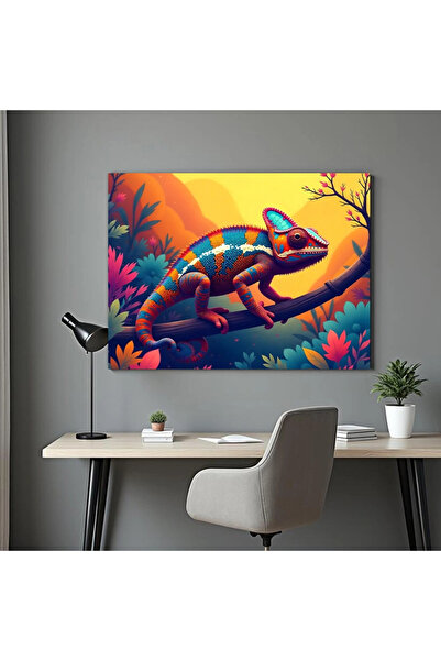 Printees Tablou - Cameleon - Canvas pe șasiu - 40x30 cm