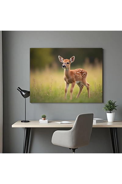 Printees Tablou - Pui de căprioară - Canvas pe șasiu