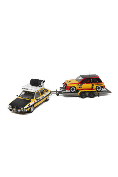 Otto Models Set Machete Auto Renault 30 Assistance - Renault 5 Turbo Ed. Limi...