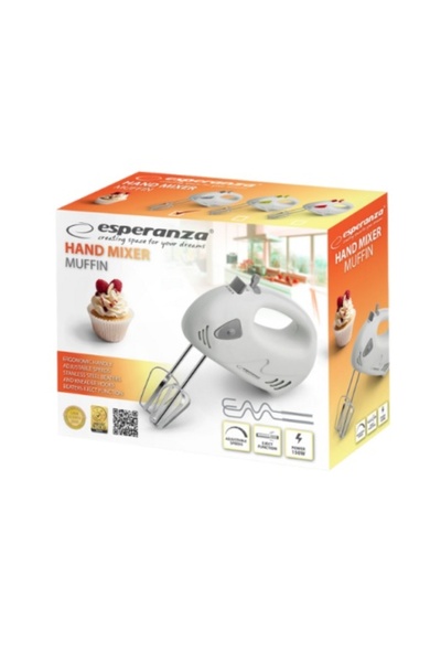 ESPERANZA MUFFIN Hand Mixer EKM 007 K 150 W