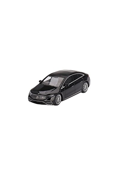 mini gt Macheta auto Mercedes Benz Eqs 580 4-Matic 2024 Negru 1:64 MGT694