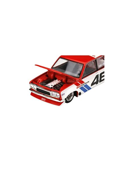 mini gt Macheta auto Datsun 510 Kaido House BRE510 V2 #46, 8 Spoke Rims, 1:64...