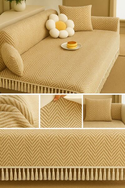 Sheri Home Berlina 2 Li Koltuk Örtüsü Kaymaz Ham Kumaş Özelliği 180 X 200 Cm PiKE8882199