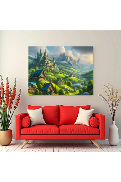 Printees Tablou - Tărâmul fermecat - Canvas pe șasiu - 40x30 cm