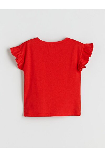 LC Waikiki Lcw Baby New Year's Themed Baby Girl Pajama Set with Shorts