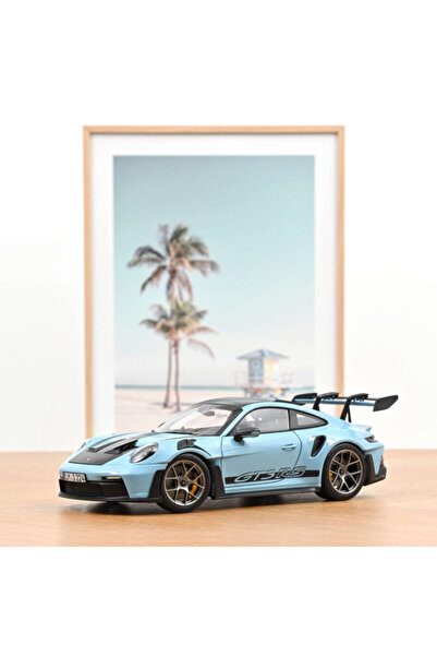 Norev Model car Porsche 911 GT3 RS Gulf Blue 2022 1:18