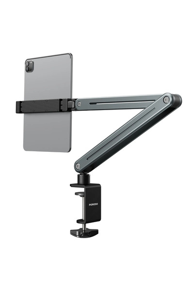 porodo حامل هاتف قابل للطي من سبائك الألومنيوم بزاوية 360 درجة مع فولاذ كربون...