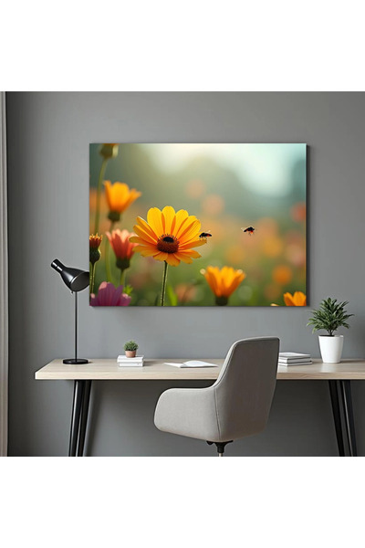 Printees Tablou - Floare - Canvas pe șasiu - 40x30 cm