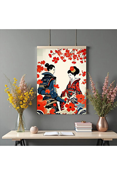 Printees Tablou stil japonez - Întâlnirea