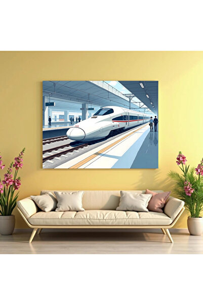 Printees Tablou Shinkansen în Gară