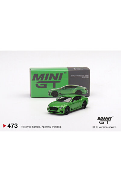 mini gt Macheta auto Bentley Continental Gt 2022 Verde 164 MGT473