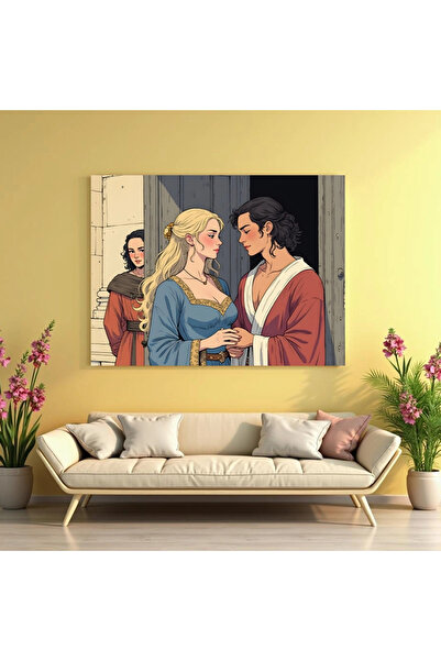 Printees Tablou - Gelozie - Canvas pe șasiu