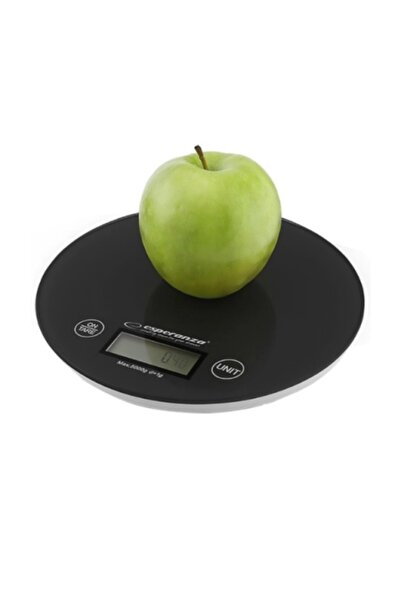 ESPERANZA Mango Glass Kitchen Scale EKS 003 K - Black