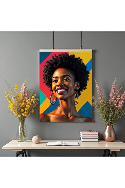 Printees Tablou - Portret zâmbind