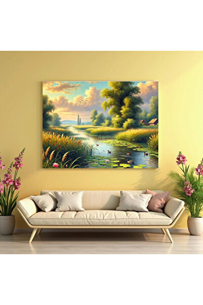 Printees Tablou -Peisaj lacustru