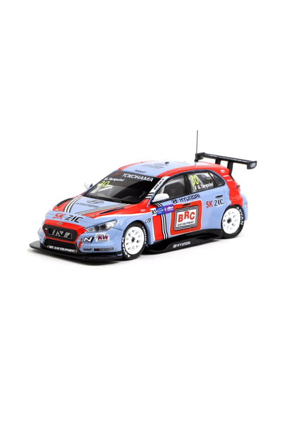 Tarmac Macheta auto Hyundai I30 N Tcr Wtcr Champion #30 Gabriele Tarqouini 1:64
