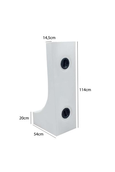 SHUIVAN Karavan Su Deposu 80 Litre 114x54x20cm Teker Üstü Uyumlu