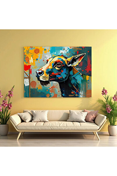 Printees Painting - Abstract animal