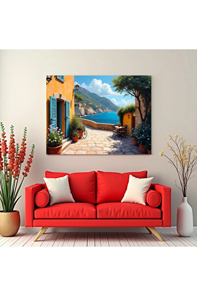 Printees Tablou - Spre faleză - Canvas pe șasiu - 40x30 cm