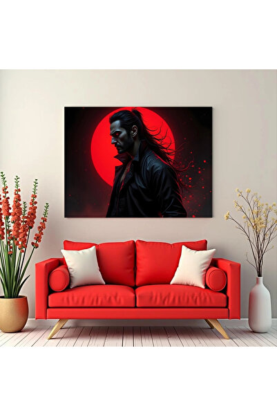 Printees Tablou Red Sun - Canvas pe șasiu - 40x30 cm