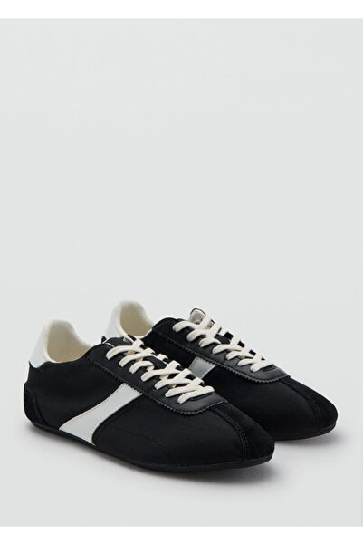 MANGO Woman Bağcıklı spor ayakkabı