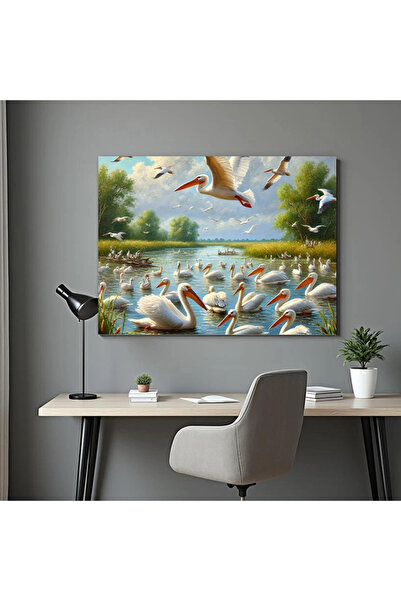 Printees Tablou - Pelicani