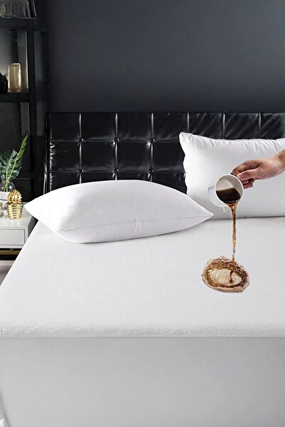 RUKİYE EV TEKSTİLLERİ مرتبة فردية مقاومة للسوائل بحجم كامل