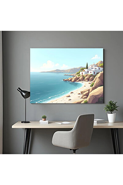 Printees Tablou - O mare liniștită - Canvas pe șasiu - 40x30 cm