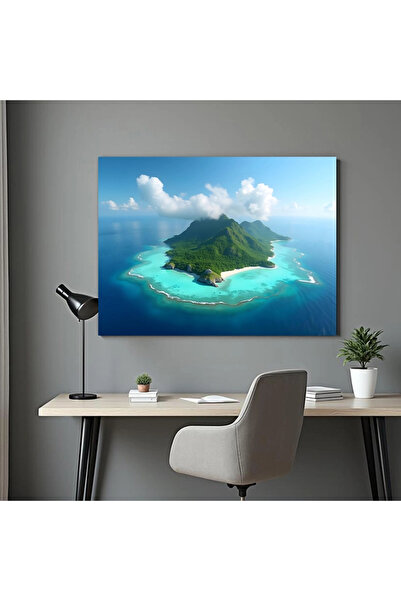 Printees Tablou - O insulă izolată