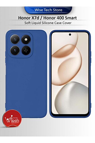 Wtech غطاء حماية ناعم من السيليكون السائل لهاتف Honor X7d 5G/4G / Honor 400 S...