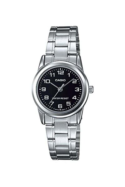 Casio Women's Water Resistant Analog Watch LTP-V001D-1 - 25 mm - Silver