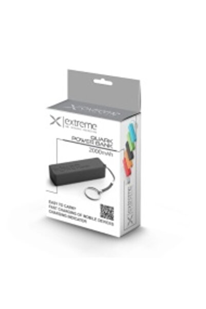Extreme Quark Power Bank 2000 mAh (XMP_101_K) - Black