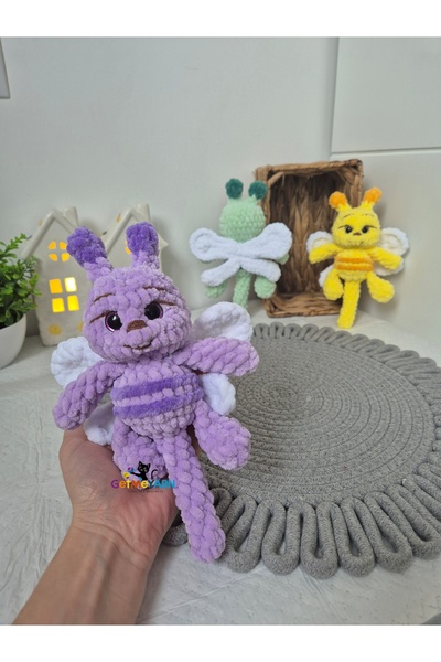 OEM Breezy, Mica Libelula – Jucărie de Pluș Croșetată Manual | Cadou Amigurum...