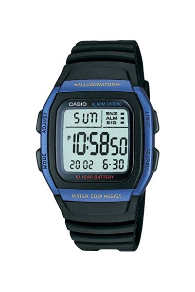 Casio Men's Core Digital Wrist Watch W96H-2AV - 36 mm - Black