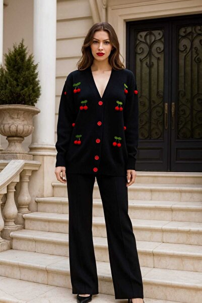 PEKA Cherry Knitted Cardigan 🍒