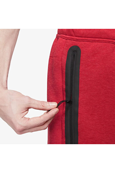 Nike Tech Fleece Short Erkek Kırmızı Şort