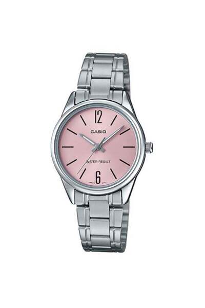 Casio ساعة يد نسائية تناظرية من الفولاذ المقاوم للصدأ LTP-V005D-4BUDF