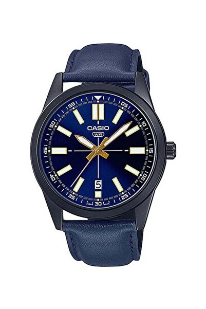 Casio Men's Resin Analog Watch MTP-VD02BL-2EUDF