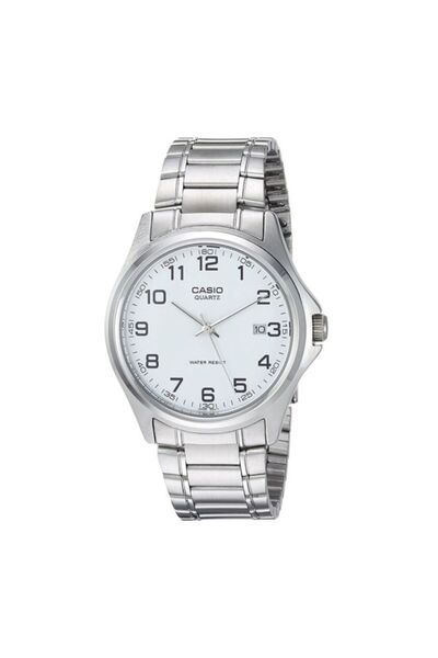 Casio Men's Enticer Analog Watch EAW-MTP-1183A-7B - 34 mm - Silver