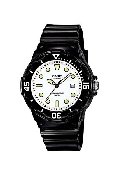 Casio Women's Water Resistant Analog Watch LRW-200H-7E1 - 39 mm - Black