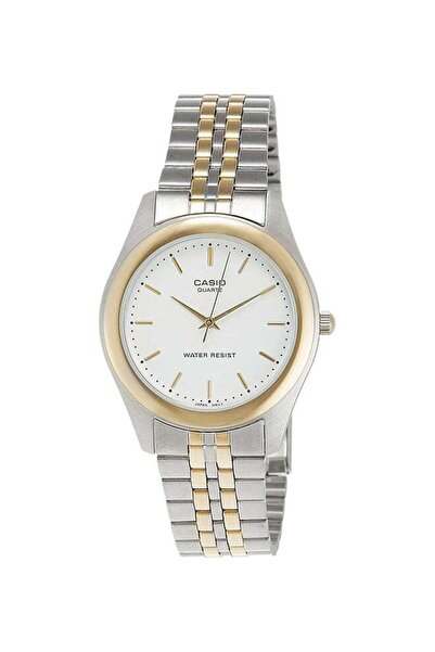 Casio Women's Water Resistant Analog Watch LTP 1129G - 7B - 32 mm - Silver/Gold