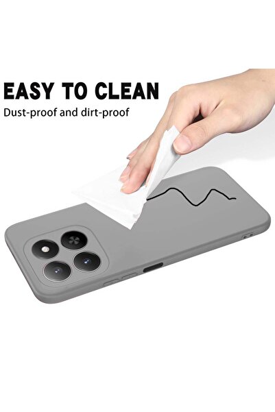 Wtech Honor X7d 5G/4G / Honor 400 Smart 5G 2025 Soft Liquid Silicone Case Cover