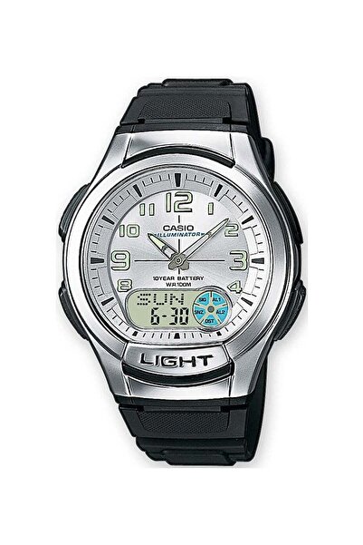 Casio Quartz Watch with Analog/Digital Display Model AQ-180W-7B for Men