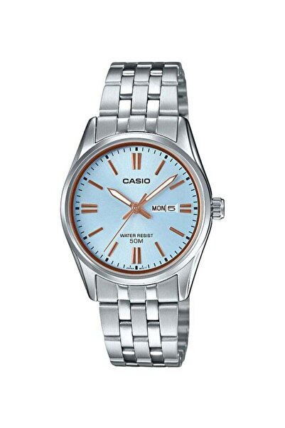 Casio Women's Enticer Quartz Analog Watch LTP-1335D-2AVDF - 30 mm - Silver