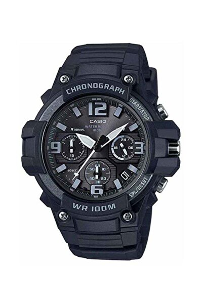 Casio Men's Youth Chronograph Watch MCW-100H-1A3 - 49 mm - Black