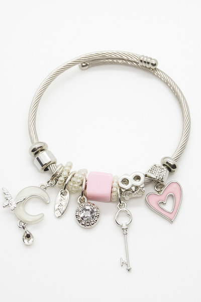 MakeWell Non Tarnish Stainless Colorfast Charm Bracelets for Kids