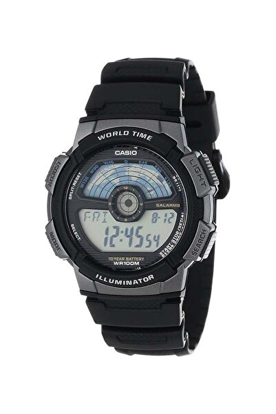 Casio Boys' Water Resistant Digital Watch AE 1100W - 1A