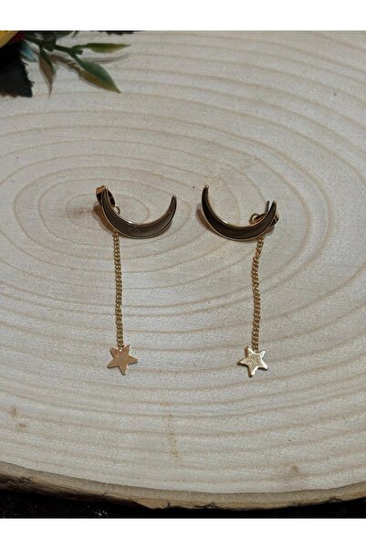 golden takış أقراط نجمة القمر